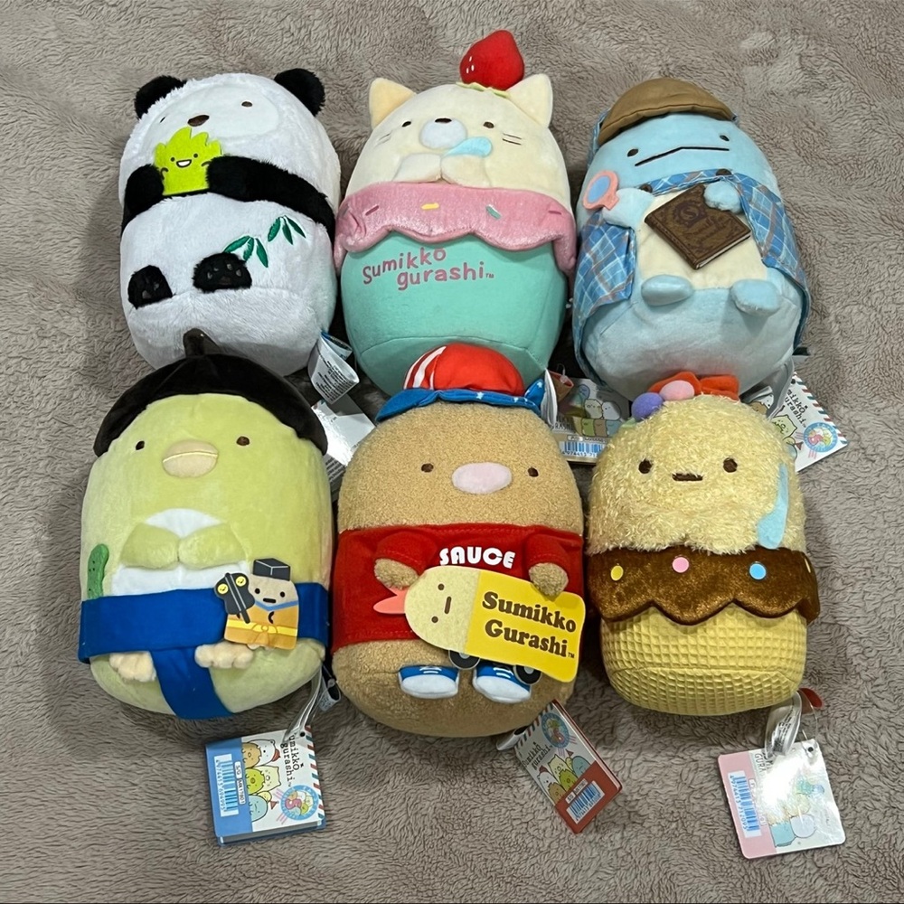 Sumikko Gurashi Plushies (6) - 5th
Year Anniversary